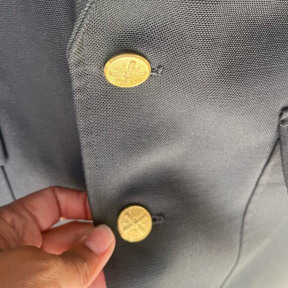 VTG Patrick James Blazer USA Made Surveyor to Gentlemen 2 Button Down 42S Preppy - Picture 2 of 7